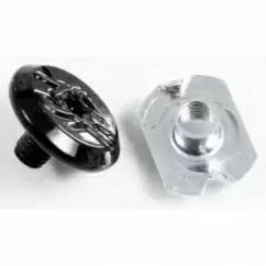Болт кріплення кафа Powerslide freeskating replace Cuff Screw 9mm black incl. Antirivet