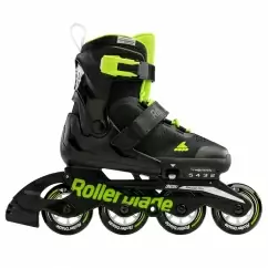 Дитячі ролики Rollerblade Microblade Black Green — <Фото №6>