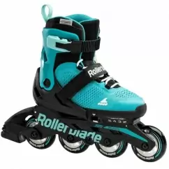 Дитячі ролики Rollerblade Microblade Aqua Black