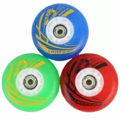 Колеса для роликів що світяться Flying Eagle Lazer Sliders 90A 4-pack