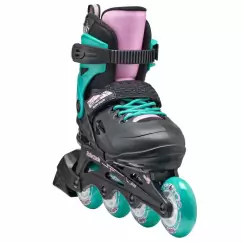 Ролики дитячі Rollerblade Fury Black Sea Green — <Фото №4>