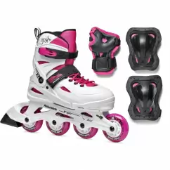 Rollerblade Fury G White Pink Combo
