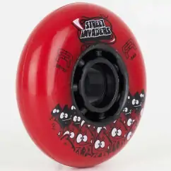 Колеса для роликів FR Skates Street Invaders 84mm 84A (6 шт) — <Фото №6>