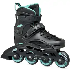 Жіночі ролики Rollerblade RB 80 W BLACK/LIGHT BLUE