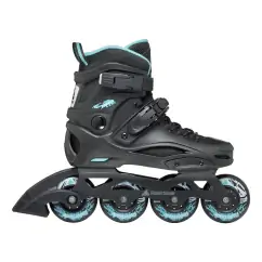Жіночі ролики Rollerblade RB 80 W BLACK/LIGHT BLUE — <Фото №8>