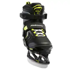 Ковзани льодові Rollerblade Bladerunner Micro XT Ice black lime — <Фото №7>