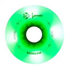 Колеса що світяться різними кольорами FR Skates Luminous Rainbow 4-pack (72mm, 76mm, 80mm) — <Фото №12>