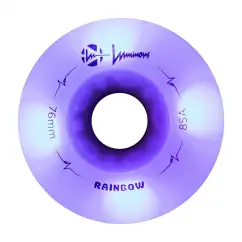 Колеса що світяться різними кольорами FR Skates Luminous Rainbow 4-pack (72mm, 76mm, 80mm) — <Фото №9>