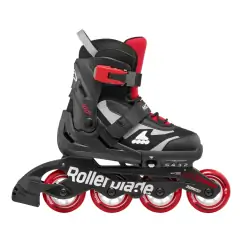 Розсувні ролики Rollerblade Microblade Black Red — <Фото №7>