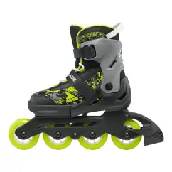 Ролики дитячі Rollerblade Microblade SL Black Lime — <Фото №10>