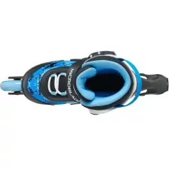 Роликові ковзани Rollerblade Microblade SL Black Sky Blue — <Фото №7>