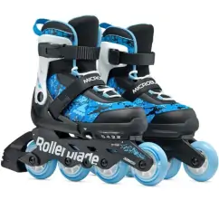 Роликові ковзани Rollerblade Microblade SL Black Sky Blue — <Фото №5>