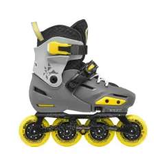 Дитячі фріскейт ролики Rollerblade Apex Charcoal Yellow/Platinum Coral — <Фото №14>
