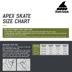 Дитячі фріскейт ролики Rollerblade Apex Charcoal Yellow/Platinum Coral — <Фото №15>