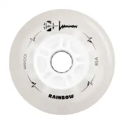 Колеса для роликів, що світяться FR Luminous Rainbow 100mm/85A 6-pack — <Фото №6>