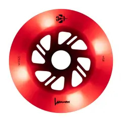 Колеса світяшки FR Skates Luminous 125mm/85A 6-pack Red — <Фото №3>