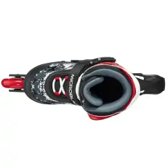 Дитячі роликові ковзани Rollerblade Microblade SL Black Red — <Фото №8>