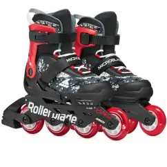 Дитячі роликові ковзани Rollerblade Microblade SL Black Red — <Фото №7>