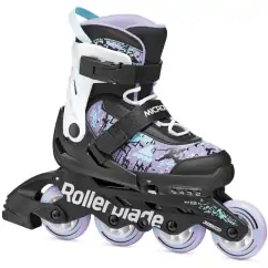 Ролики для дівчинки Rollerblade Microblade SL Black Lavender