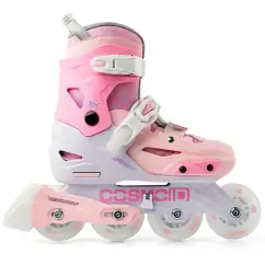 Ролики с LED колесами Cosmo ID Joy Pro N Pink