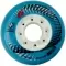 Колеса для роликів Hyper Concrete + Grip Cyan 72mm (4 шт)