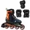 Ролики та захист Rollerblade Microblade Combo Midnight Blue