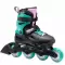 Ролики дитячі Rollerblade Fury Black Sea Green